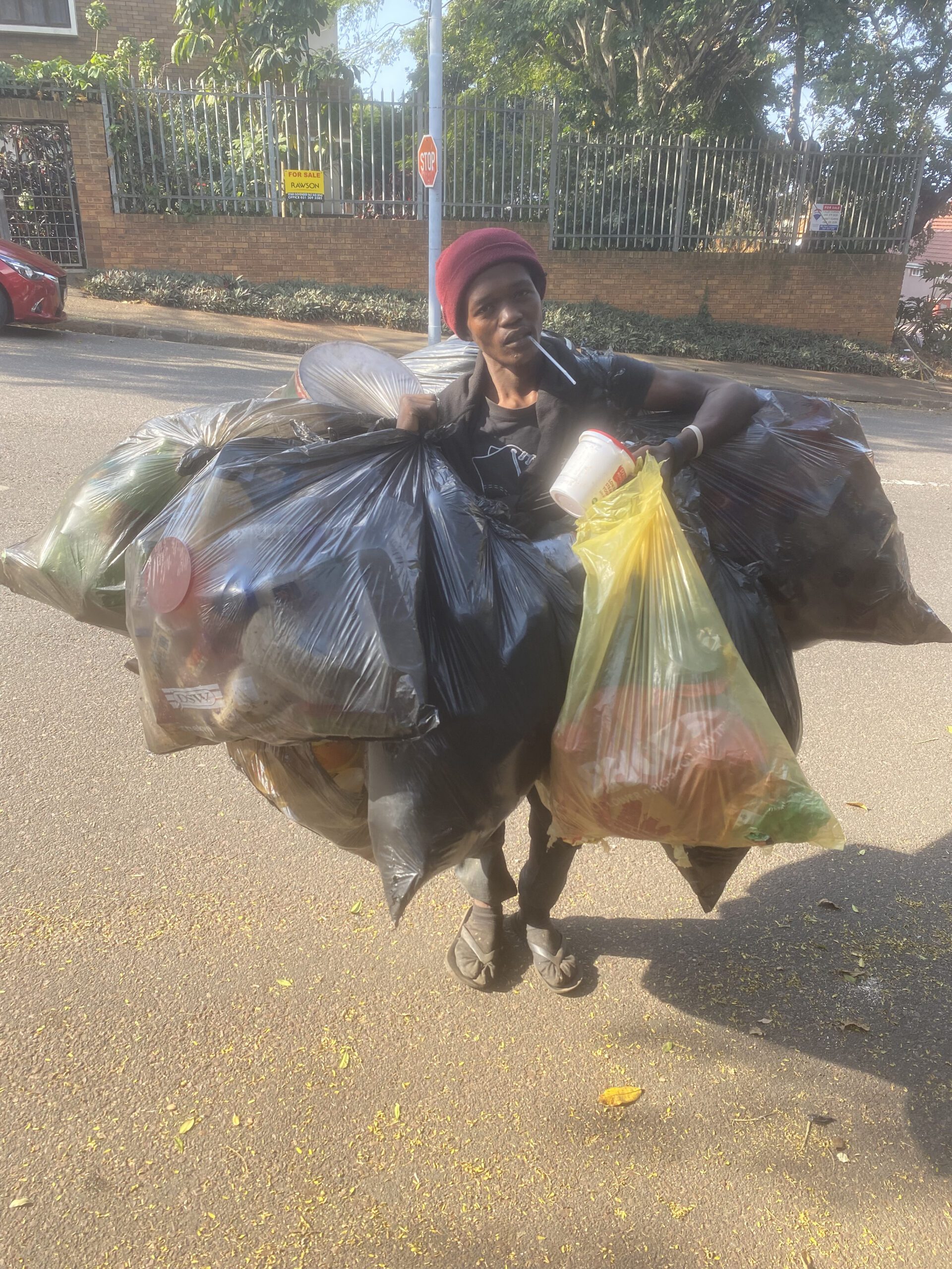 Waste picker Lastborn Gumede